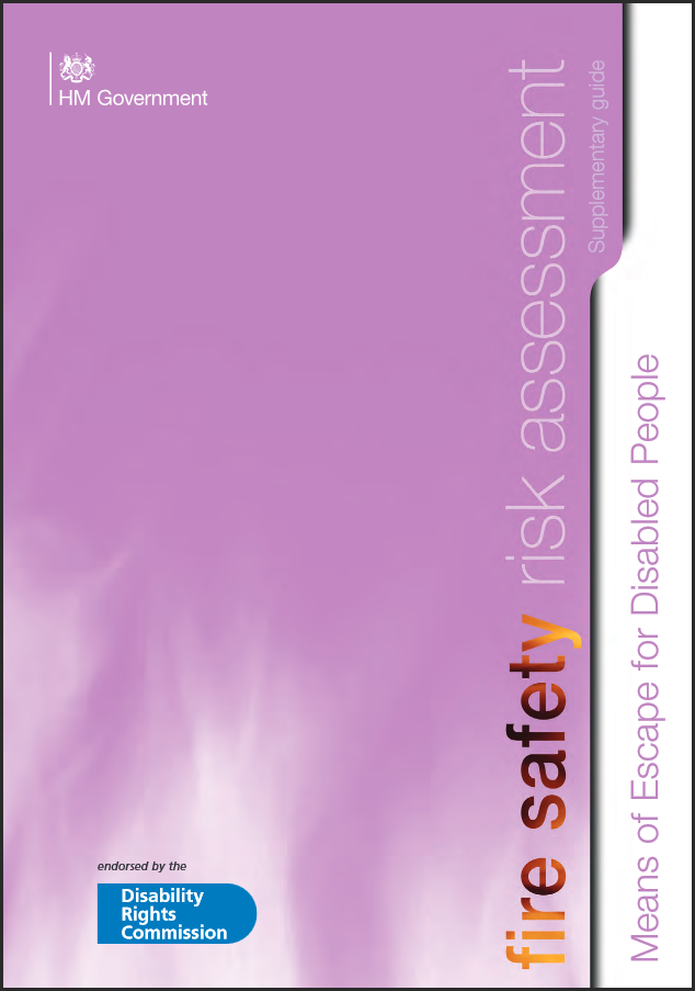 Fire Risk Means of Escape for Disabled FRONT